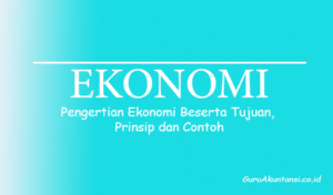 Pengertian Ekonomi