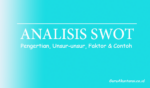 Pengertian Analisis Swot