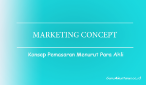 Konsep Pemasaran