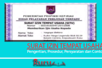 Surat Izin Tempat Usaha Adalah