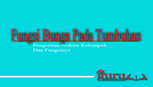 Fungsi Bunga Pada Tumbuhan