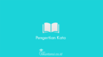 Pengertian-Kata