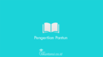 Pengertian-Pantun