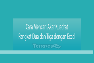 Cara Mencari Akar Kuadrat Pangkat Dua Dan Tiga Dengan Excel