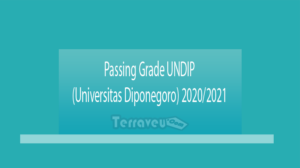 Passing Grade Undip (Universitas Diponegoro) 2020-2021