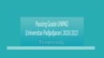 Passing Grade Unpad (Universitas Padjadjaran) 2020-2021