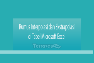 Rumus Interpolasi Dan Ekstrapolasi Di Tabel Microsoft Excel