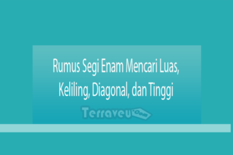 Rumus Segi Enam Mencari Luas, Keliling, Diagonal, Dan Tinggi