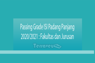 Passing Grade Isi Padang Panjang 2020-2021 Fakultas Dan Jurusan