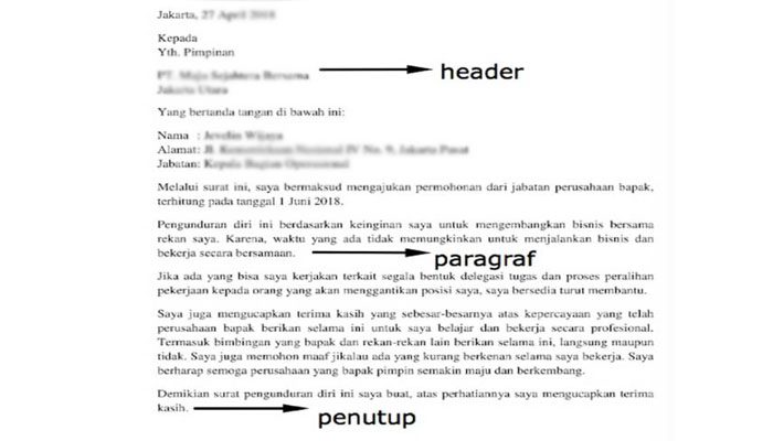 Anda Ingin Resign Dari Kantor Atau Instansi, Maka Anda Perlu Membuat Surat Pengunduran Diri Resmi Yang Baik Dan Benar. Berikut Cara Membuat Dan Contohnya.