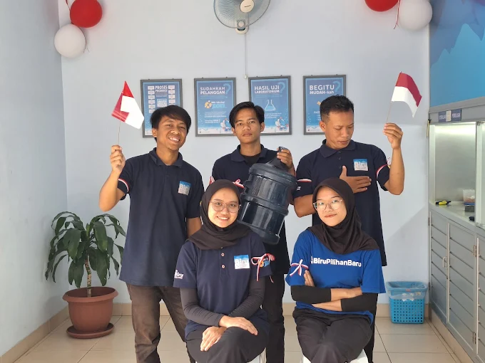 Gaji Karyawan Air Minum Biru