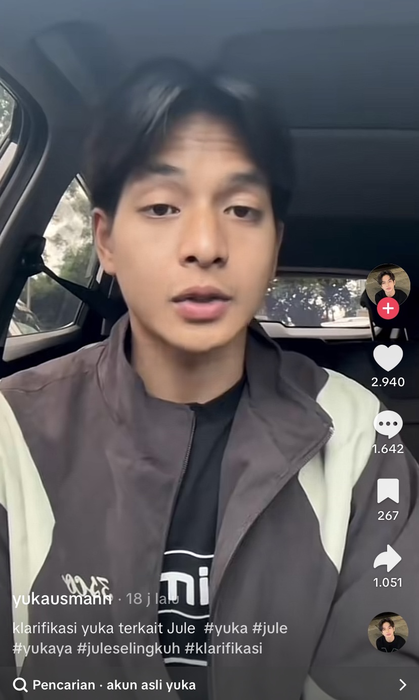Viral! Jule Selingkuh Lagi? Dugaan Perselingkuhan Jule Dengan Yuka, Suami Aya Seleb Tiktok Asal Malaysia 5 Img 1734